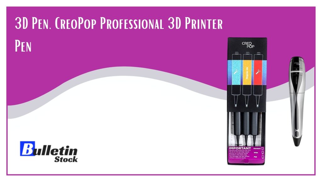3D Pen, CreoPop Professional 3D Printer Pen