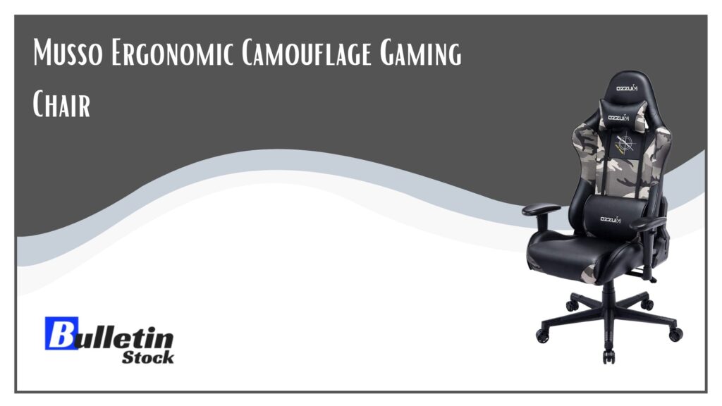 Musso Ergonomic Camouflage Gaming Chair