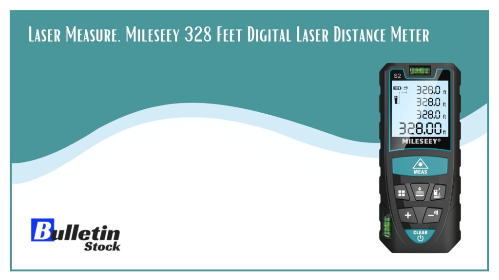 Mileseey 328 Feet Digital Laser Distance Meter