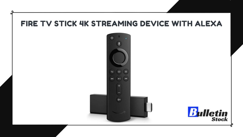 Fire TV Stick 4K streaming device with Alexa