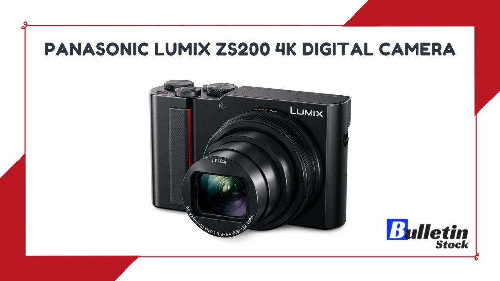 PANASONIC LUMIX ZS200 4K Digital Camera