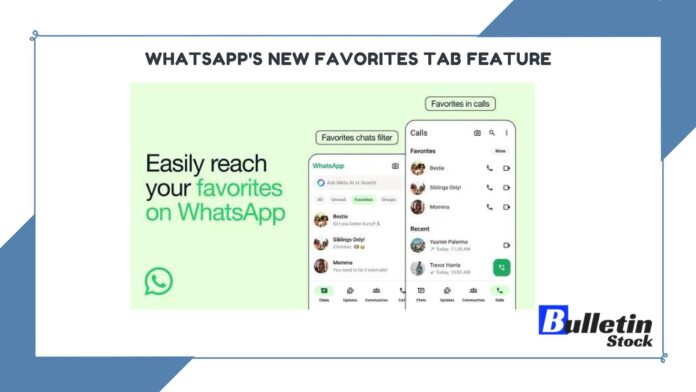 WhatsApp's New Favorites Tab Feature